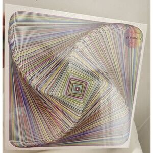 Bgraamiens Jigsaw Puzzle TWISTED 3D COLORFUL SQUARES 1000 pcs Factory Sealed